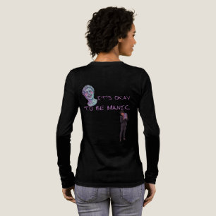 CAMISETA TRIBLENDA ESTÁ BIEN SER MANÍACO