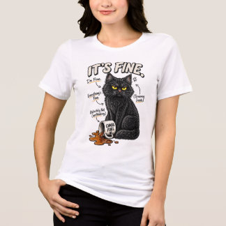 Camiseta Triblenda Está Bien Todo Está Bien Combustible del Caos Dive