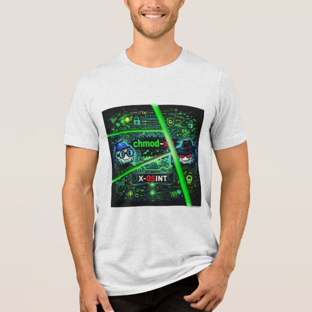 Camiseta Triblenda Estado de ánimo de hacker (Anverso)