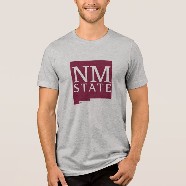 Camiseta Triblenda Estado de Nuevo México (Anverso)