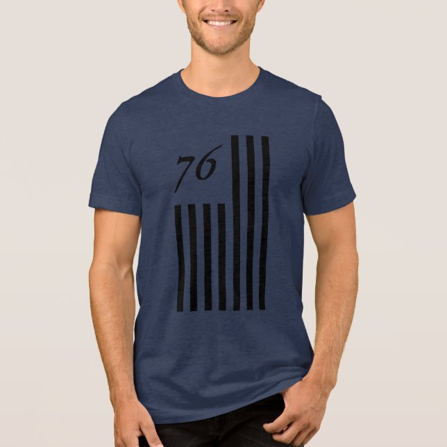 Camiseta Triblenda Estados Unidos 1776 (Anverso)