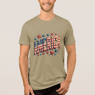 Camiseta Triblenda "Estados Unidos con valentía" - Épocas de estreno 
