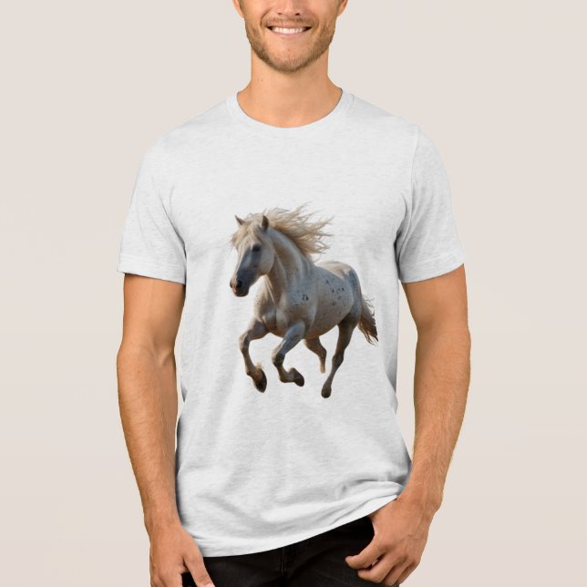 Camiseta Triblenda Estallido blanco majestuoso (Anverso)