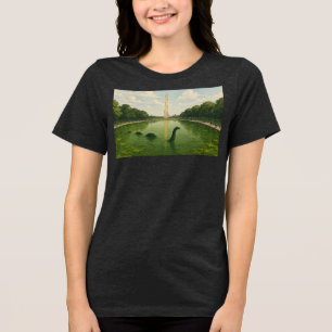 Camiseta Triblenda Estanque reflectante del Monumento a Washington co