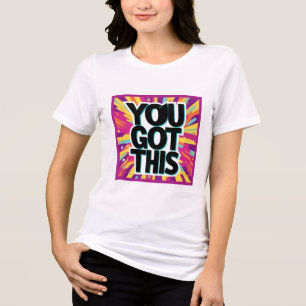 Camiseta Triblenda Estar inspirado - Diseños motivacionales y de mejo