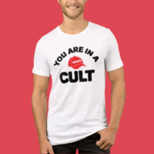 Camiseta Triblenda ¡Estás En Un Culto! Ausencia de notificación Ant