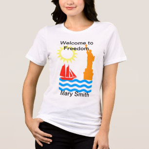 Camiseta Triblenda Estatua de la Libertad