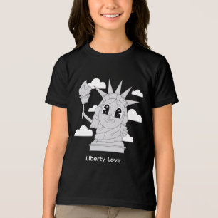 Camiseta Triblenda Estatua de la Libertad Adorable