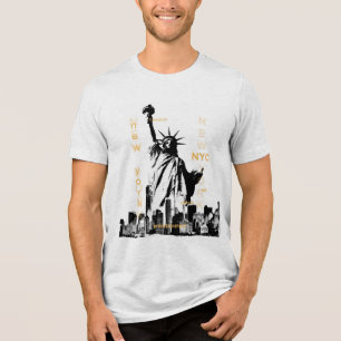 Camiseta Triblenda Estatua de la Libertad del personalizable Manhatta