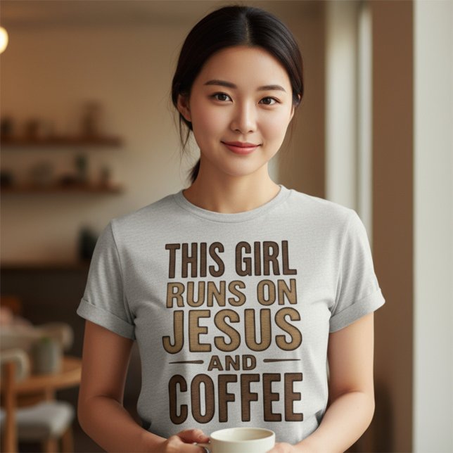 Camiseta Triblenda Este Chica se enfrenta a Jesús y a los cristianos  (Subido por el creador)