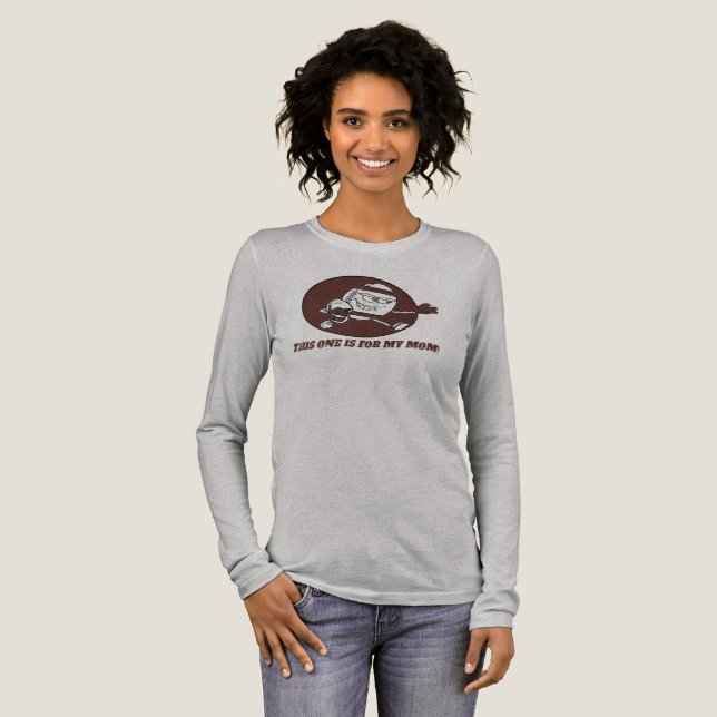 Camiseta Triblenda Este juego femenino de fútbol de larga duración (Anverso Completo)