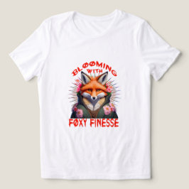 Camiseta Triblenda Estética de la moda de Fox en auge