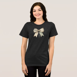 Camiseta Triblenda Estética encantadora de campo Cottagecore Bow Art