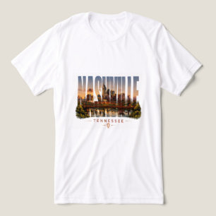 Camiseta Triblenda 🎸 Estilo de cielo urbano de lujo editorial de Nas