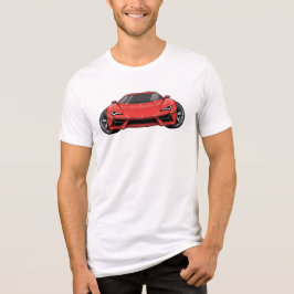 Camiseta Triblenda Estilo de coche de dibujos animados