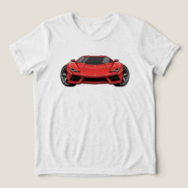 Camiseta Triblenda Estilo de coche de dibujos animados