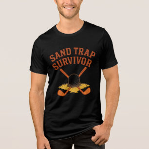 Camiseta Triblenda Estilo de novedad para sobrevivientes de la trampa