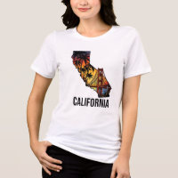 Estilo de tatuaje de esquema de estado de Californ