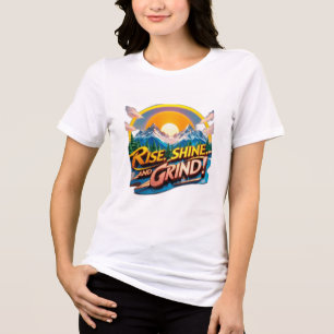 Camiseta Triblenda "Estilo inagotable: Tri-Blend femenino de Bella+Ca