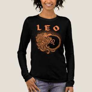 Camiseta Triblenda Estilo medieval Zodiac Leo