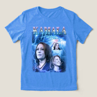 Camiseta Triblenda Estilo Retro 90 de Kamala Harris