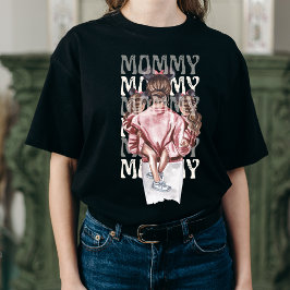 Camiseta Triblenda Estiloso regalo de mamá amorosa madre e hija