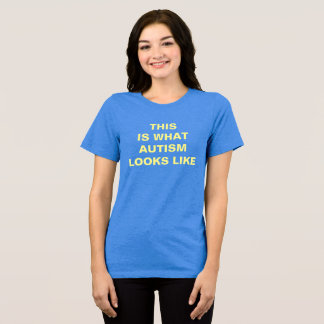 Camiseta Triblenda Esto Es Lo Que Parece El Autismo Como Conciencia S