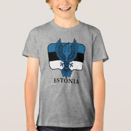 Camiseta Triblenda Estonia del norte de Europa
