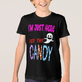 Camiseta Triblenda Estoy aquí por el dulce - Halloween lindo