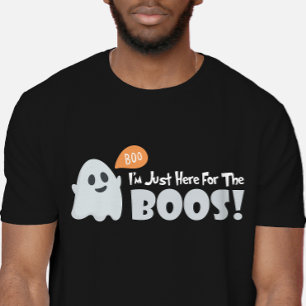 Camiseta Triblenda ¡Estoy aquí por los Boos! Halloween