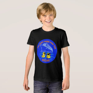 Camiseta Triblenda Estoy Aquí Solo Para El Crucero De Patos
