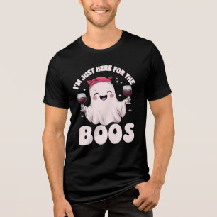 Camiseta Triblenda Estoy aquí solo por los abucheos - Fantasma del vi
