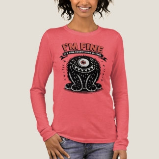 Camiseta Triblenda Estoy bien está bien todo está bien Monstruo
