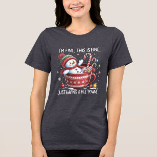 Camiseta Triblenda Estoy Bien Esto Está Bien Simplemente Tener Un Col