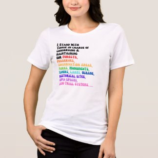 Camiseta Triblenda Estoy Con Los Que Están A Cargo De Proteger A Nues