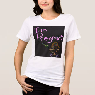 Camiseta Triblenda Estoy embarazada, señoras, revelación satírica ;)