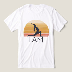 CAMISETA TRIBLENDA ESTOY FELIZ YOGA ROPA LOGO