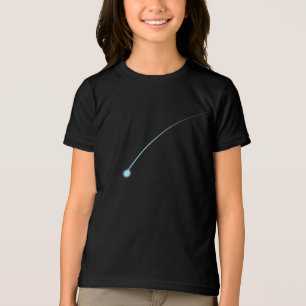 Camiseta Triblenda Estrella minimalista de tiro Celestial Nocturno