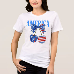 Camiseta Triblenda "Estrellas, rayas y el dulce orgullo americano