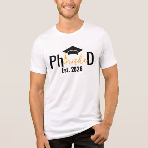 Camiseta Triblenda Estudiante de PHD finalizada fiesta divertida de g