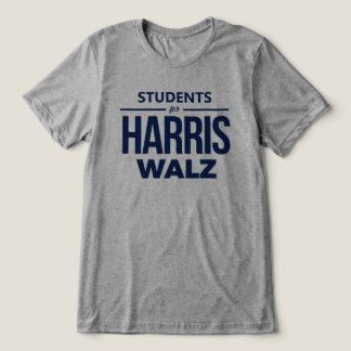 Camiseta Triblenda Estudiantes para Harris Walz