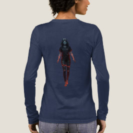 Camiseta Triblenda Etéreo Enigma: Brillante ropa gráfica anti-héroe