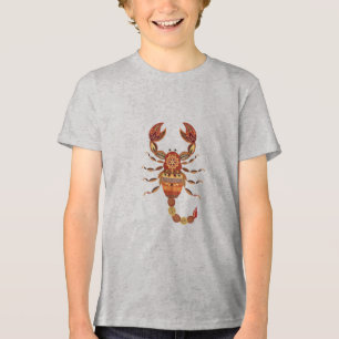 Camiseta Triblenda Ethnic Floral Scorpion