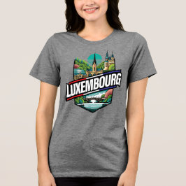 Camiseta Triblenda Europa de Luxemburgo