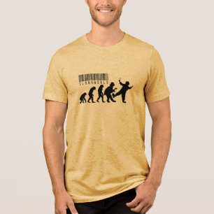 Camiseta Triblenda Evolución Parodia del Mundo Payaso