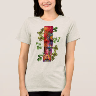Camiseta Triblenda EXCALIBUR Y TRÉBOLES Fiesta del Día de San Patrici