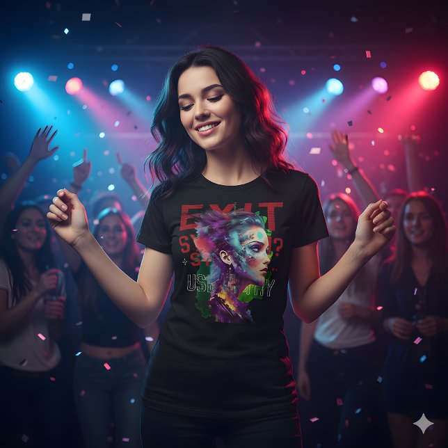 Camiseta Triblenda Exit System T-Shirt – Use Art, Not Escape (Subido por el creador)