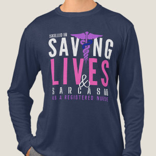 Camiseta Triblenda Experta en salvar vidas - Enfermera de Urgencias