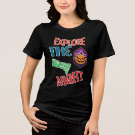 Camiseta Triblenda Explora la noche de Halloween