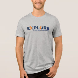 Camiseta Triblenda Exploración de la naturaleza | Hombre